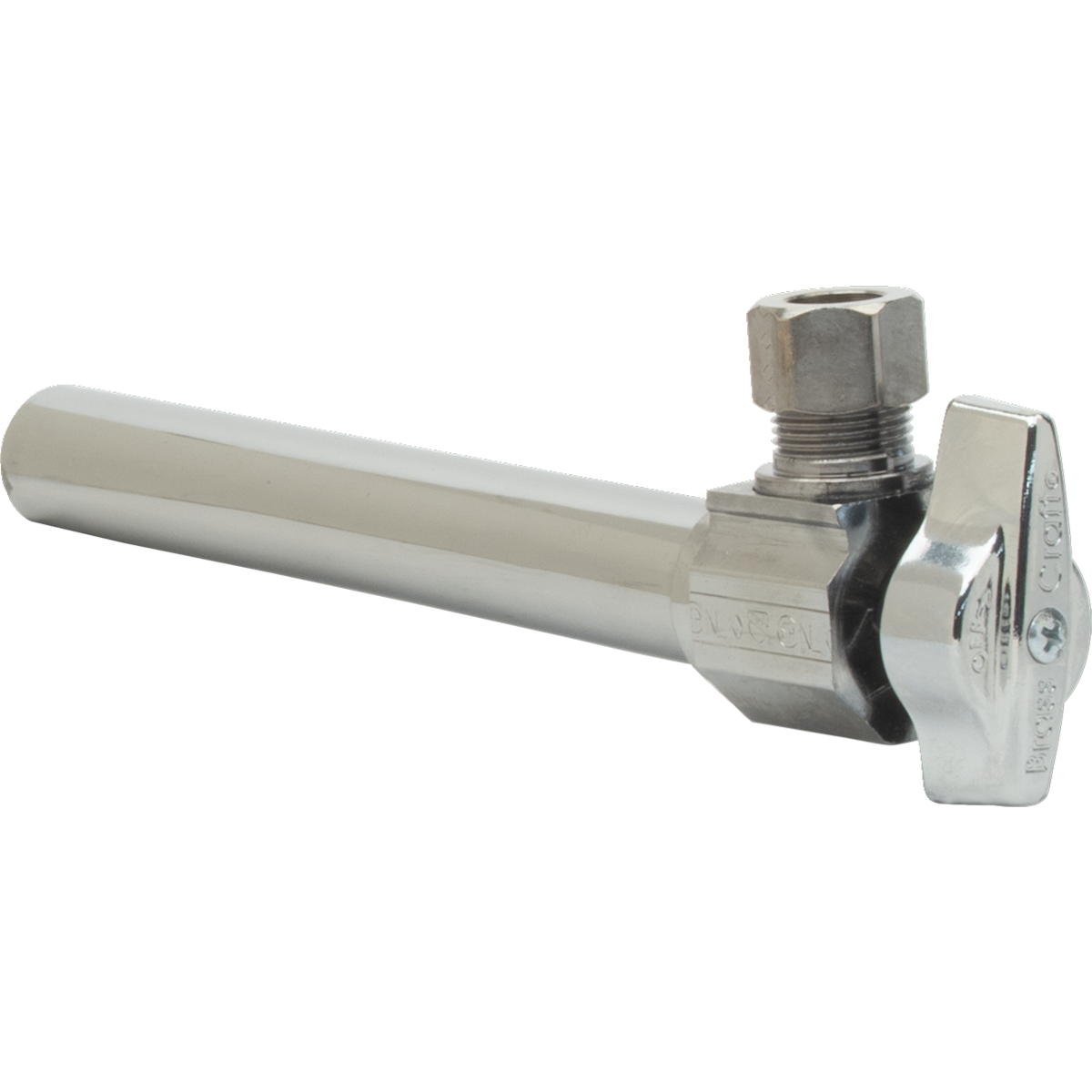 1/2 in. Nom Sweat x 3/8 in. O.D. Comp With Bell Escutcheon BrassCraft